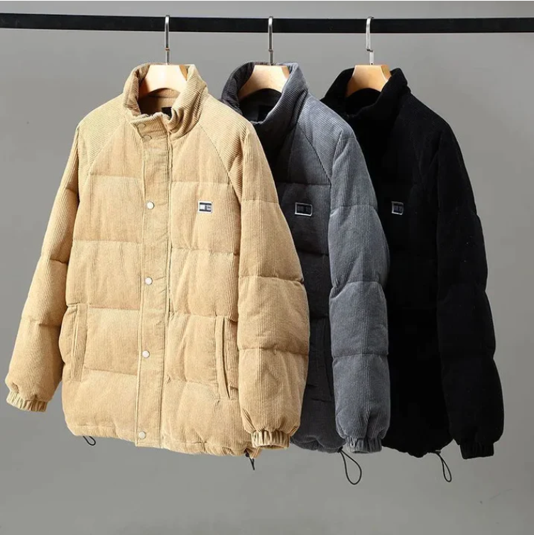 Chaqueta de invierno para hombre de estilo informal.