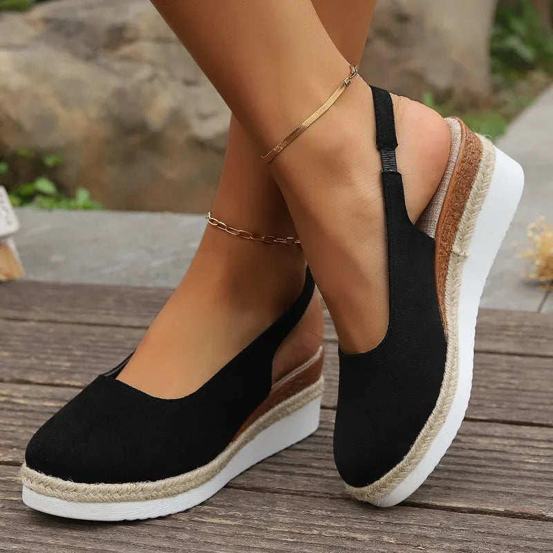 Sandalias de Plataforma Slingback