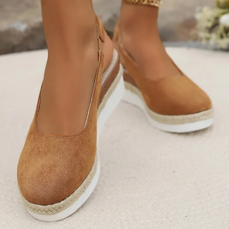 Sandalias de Plataforma Slingback
