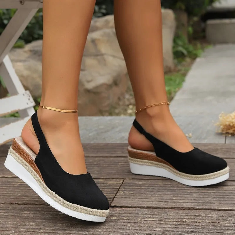 Sandalias de Plataforma Slingback