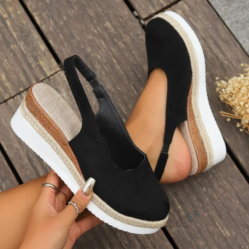 Sandalias de Plataforma Slingback